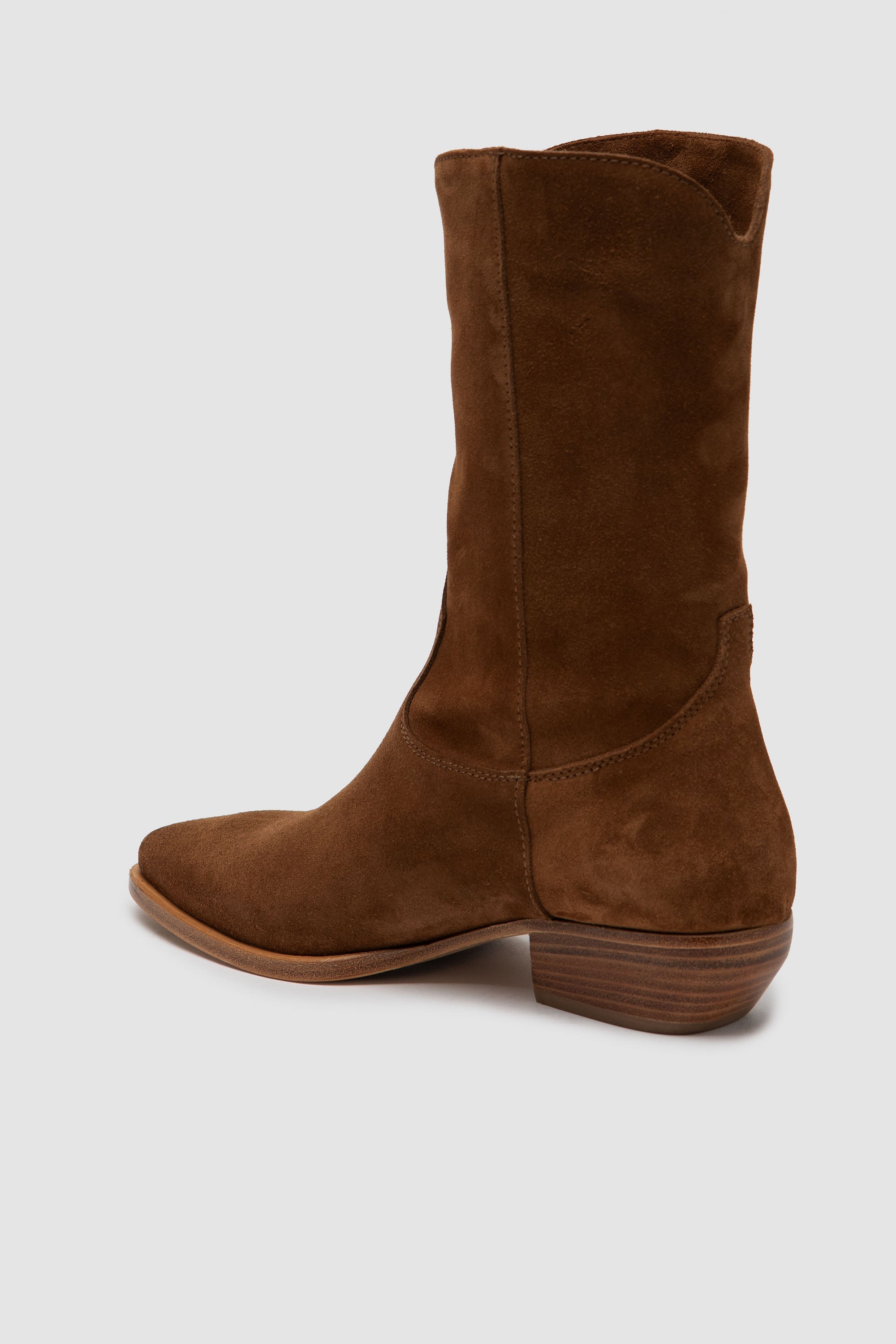 ALBERTA brown suede