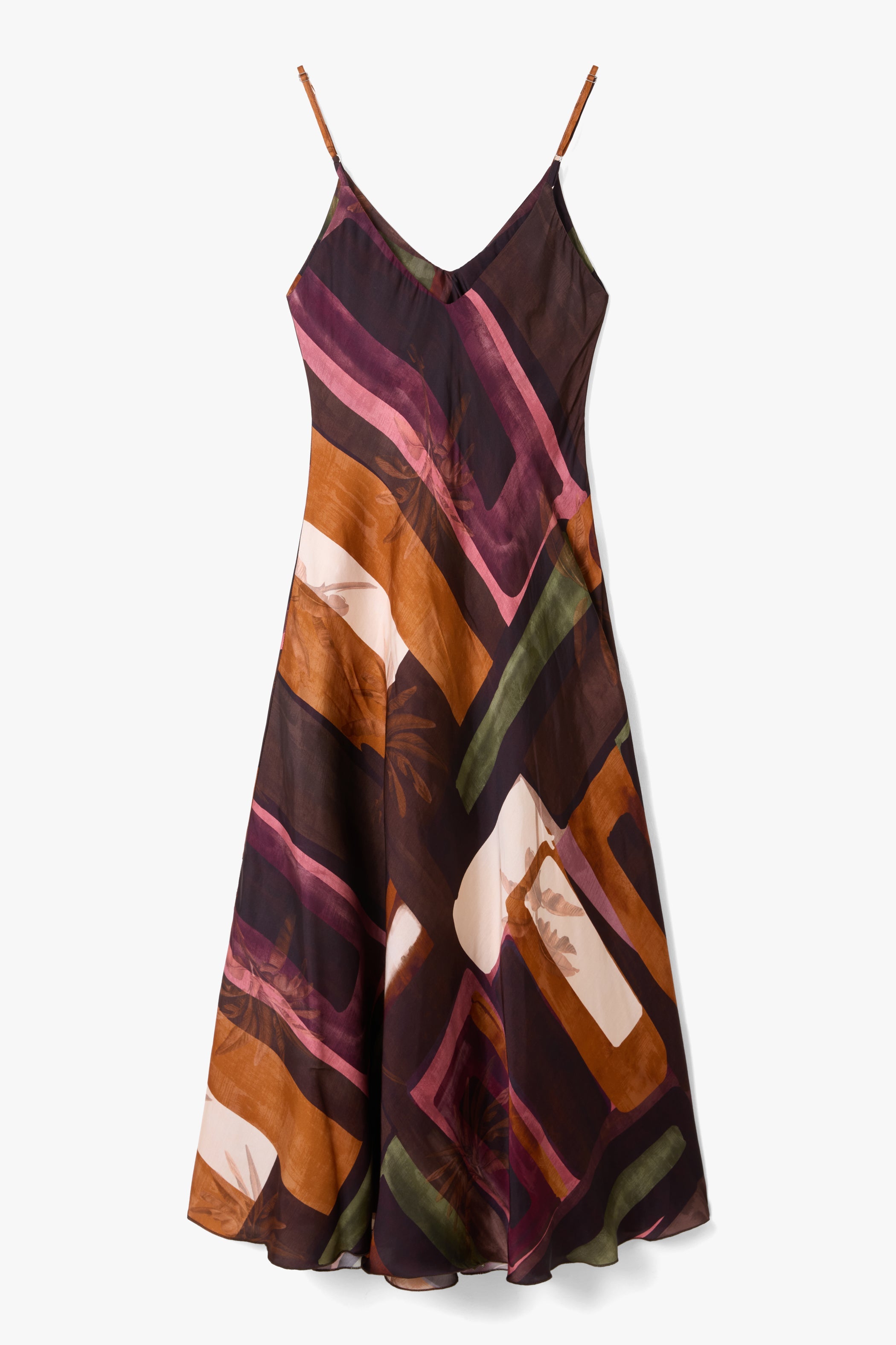 Anne Slip Dress | Sunset Geo