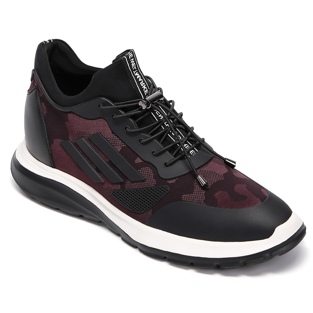 7 CM/2.76 Inches CMR CHAMARIPA Men's Height Increasing Sneakers - Hidden Heel Elevator Shoes
