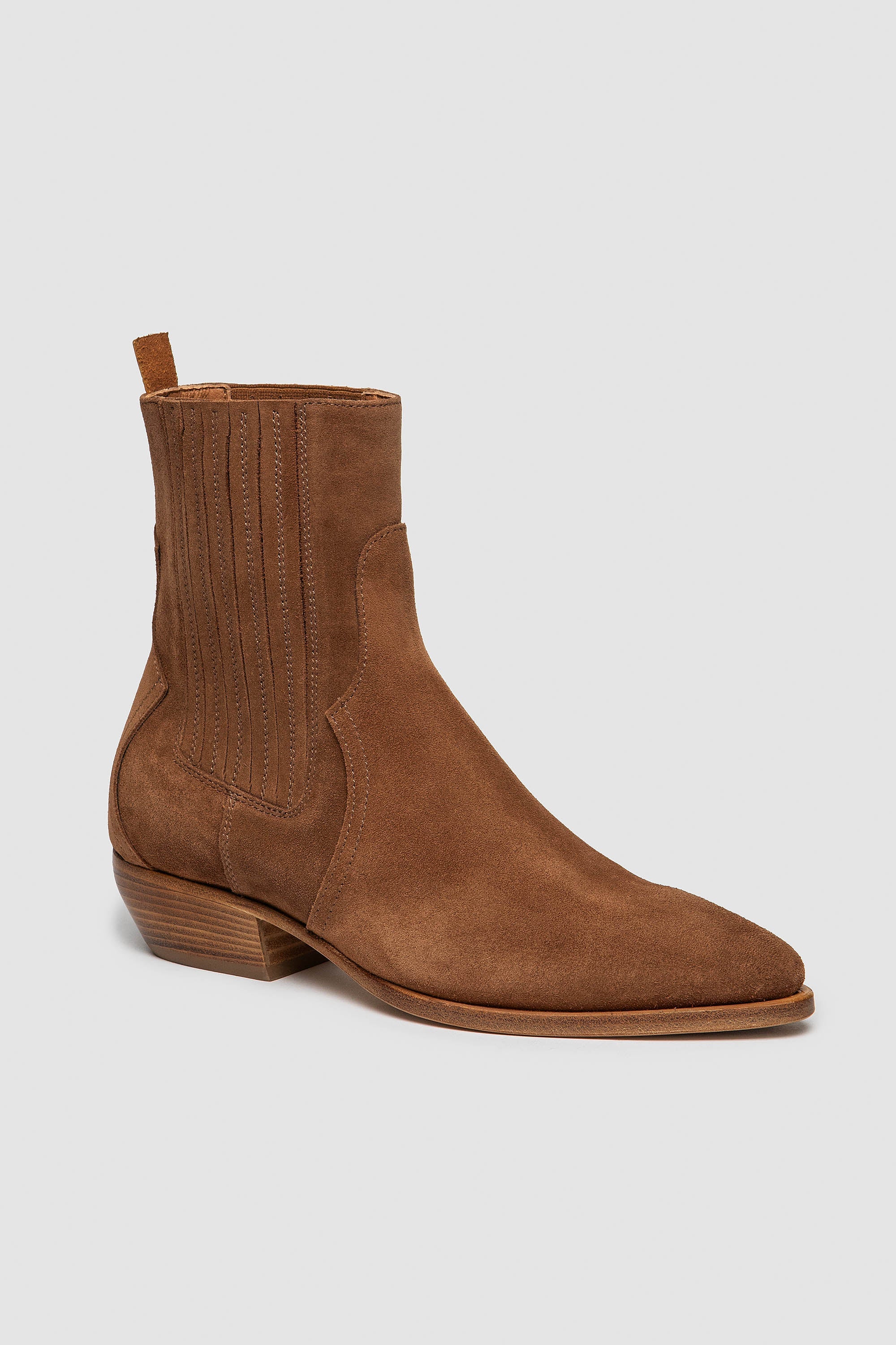 BARBARA BROWN SUEDE