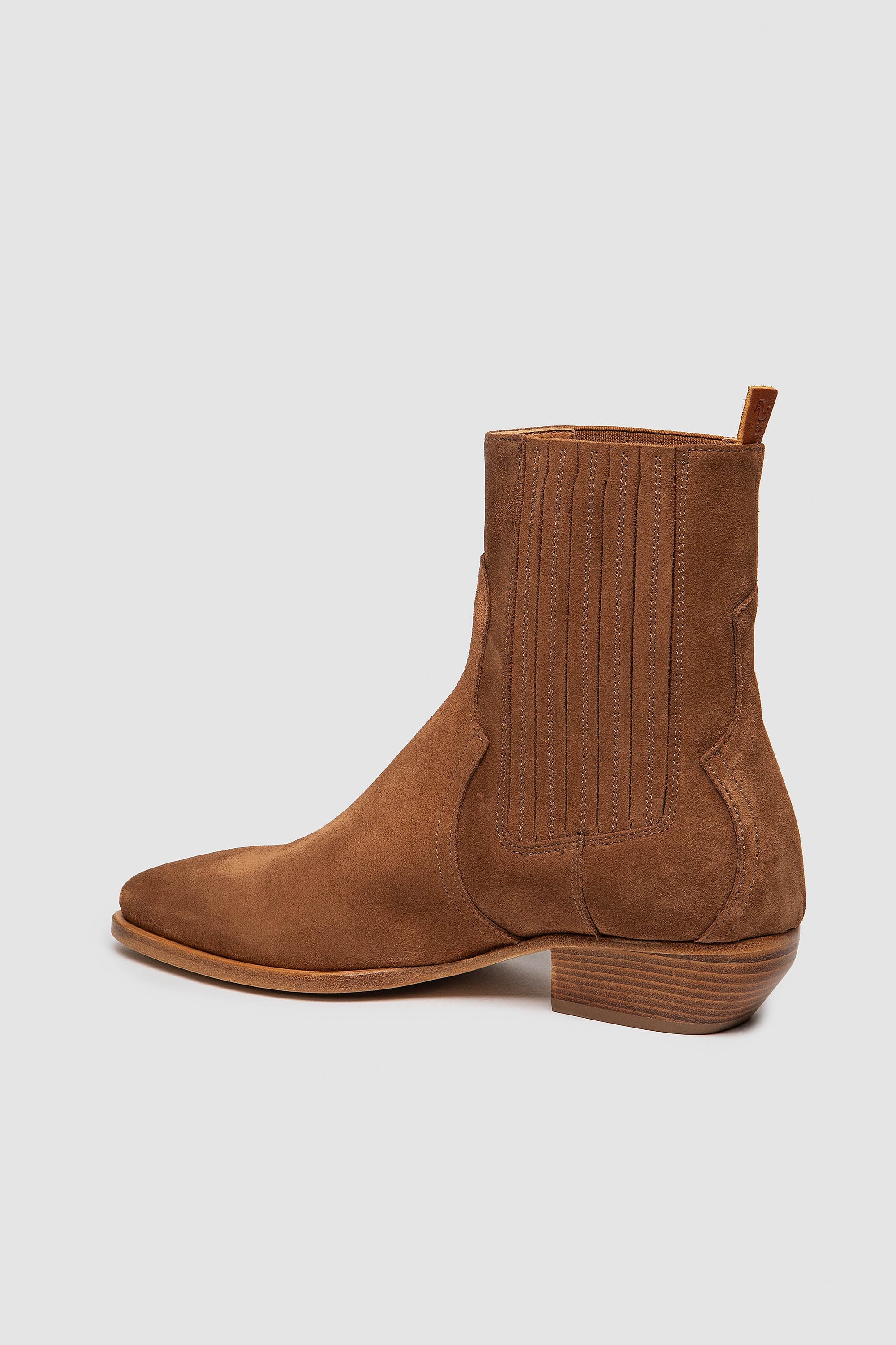 BARBARA BROWN SUEDE