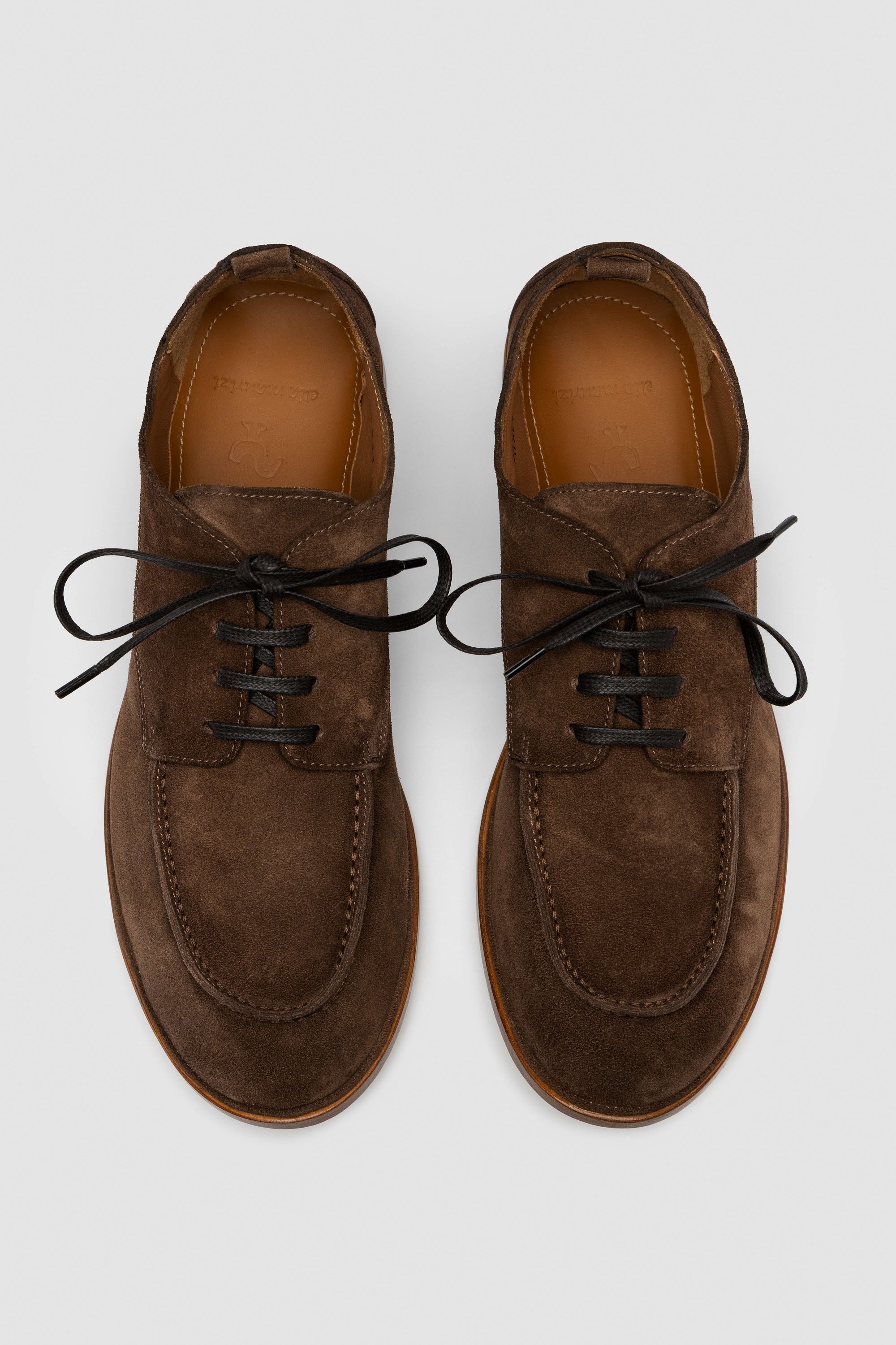 CAIO DARK BROWN SUEDE