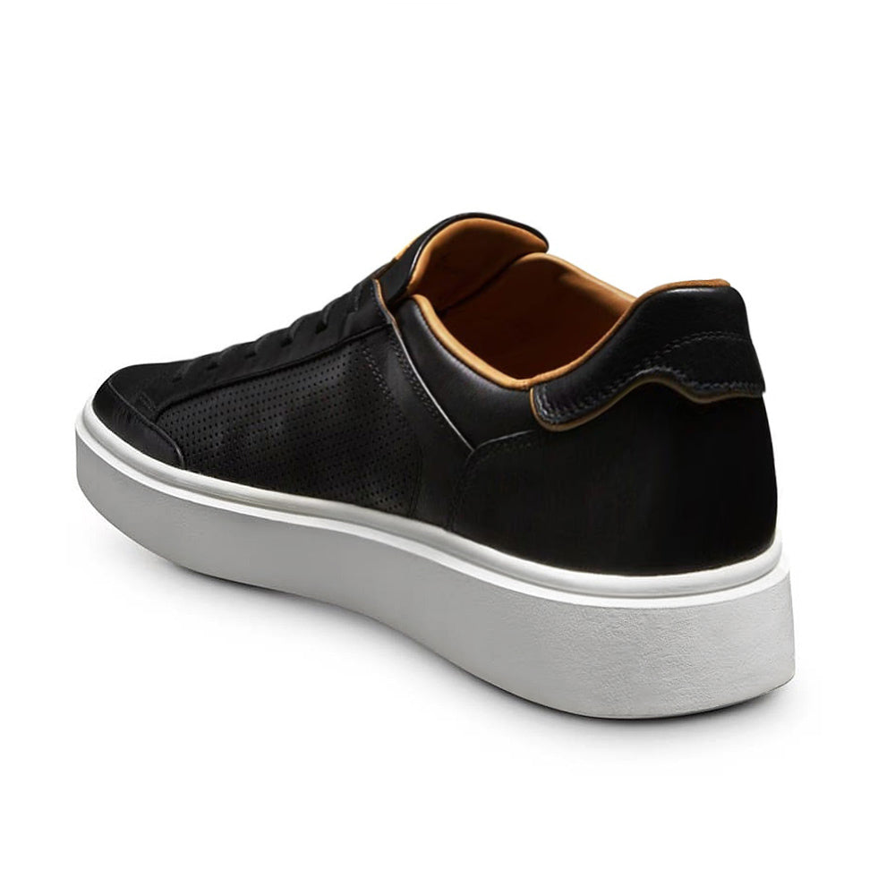 7 CM/2.76 Inches CMR CHAMARIPA Men's Dark Blue/ Light Brown/Grey/Black Brogue Leather Sneakers – Handcrafted Elevator Shoe