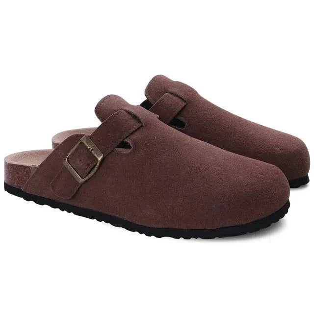 Cavallo Suede Clogs