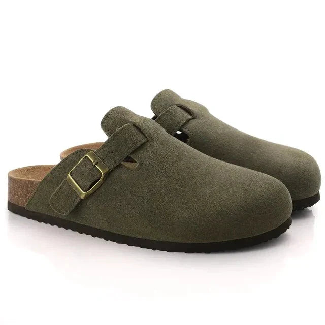 Cavallo Suede Clogs