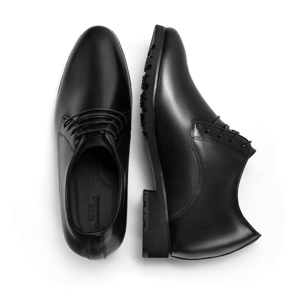 10 CM / 3.94 Inches CMR CHAMARIPA Hidden Heel Shoes for Men Height Increase for Men