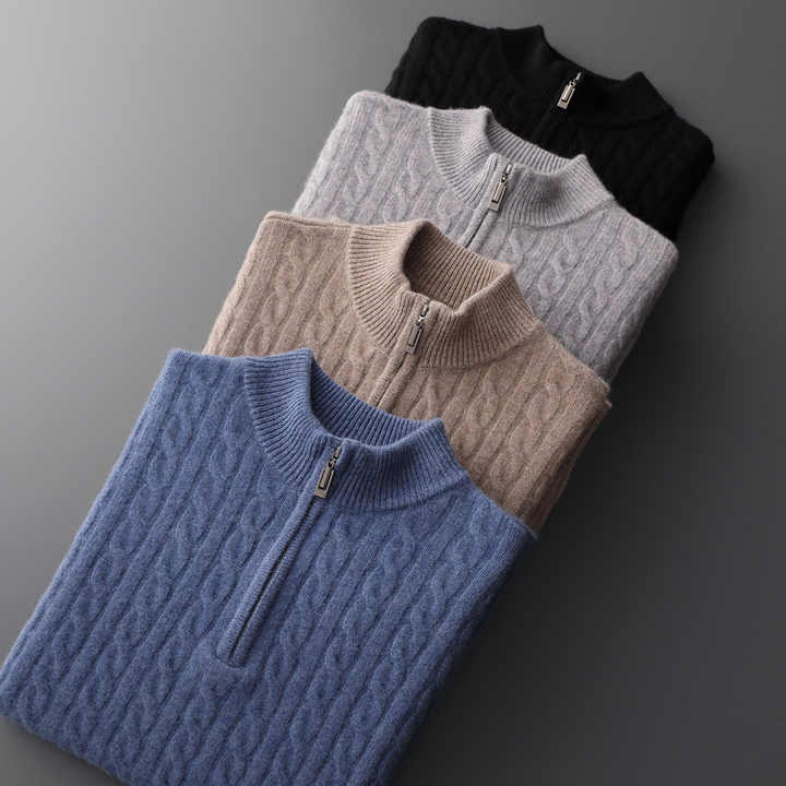 Cavallo Cashmere Women Half Zip