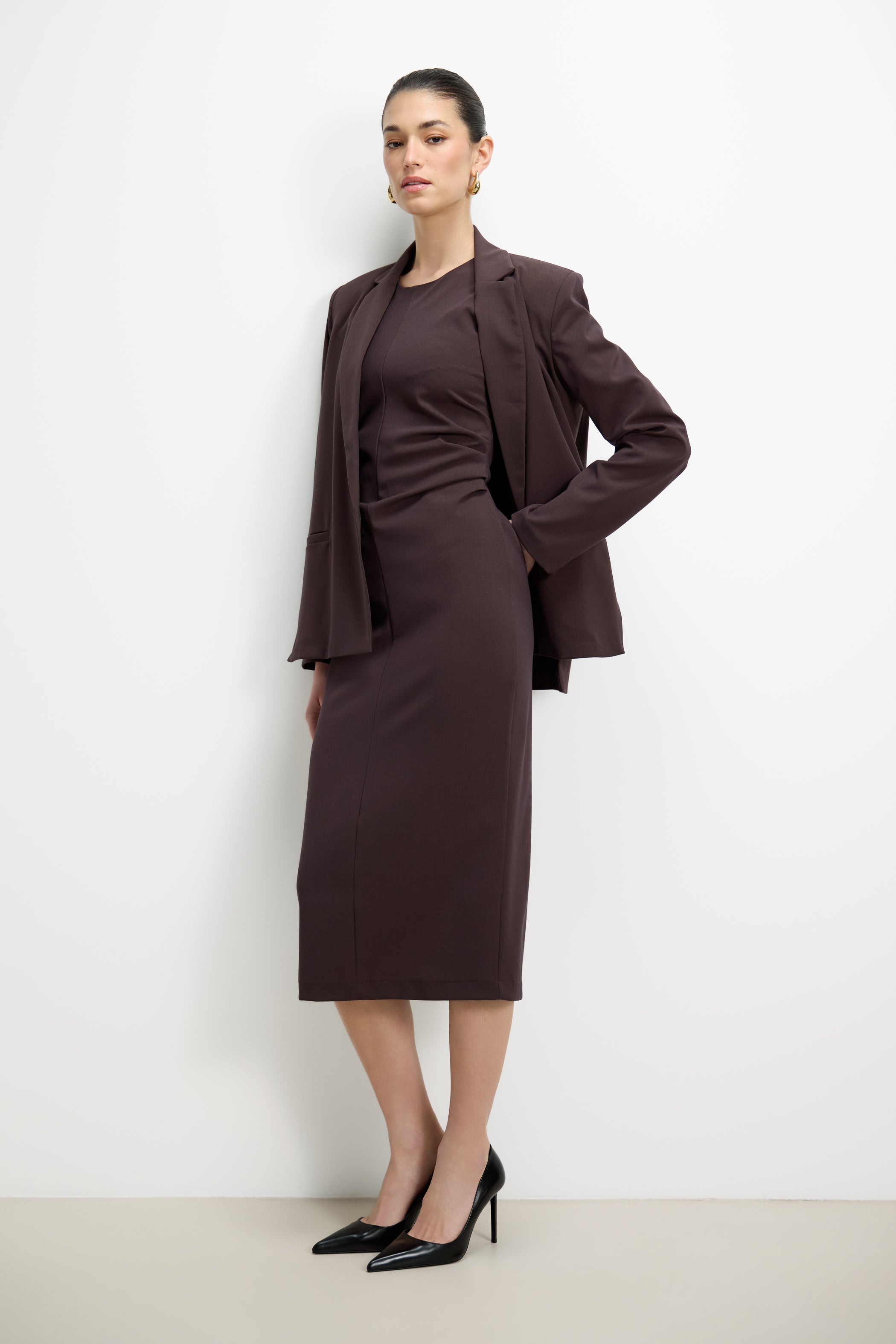 Neve Blazer | Espresso Brown