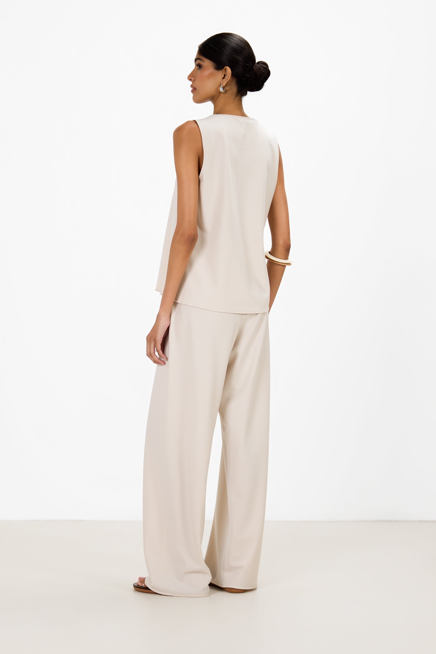 Liori Elastic Waist Trousers | Mineral
