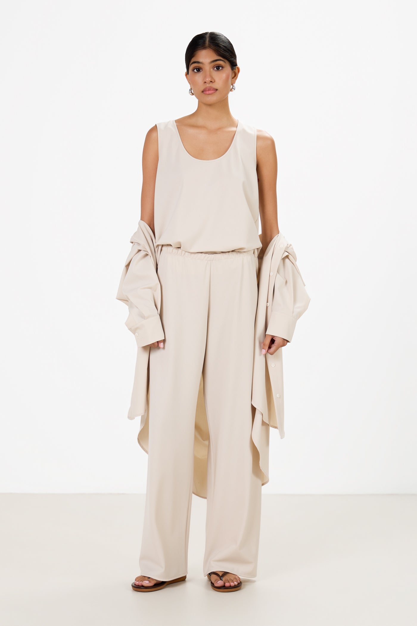 Liori Oversized Shirt | Mineral
