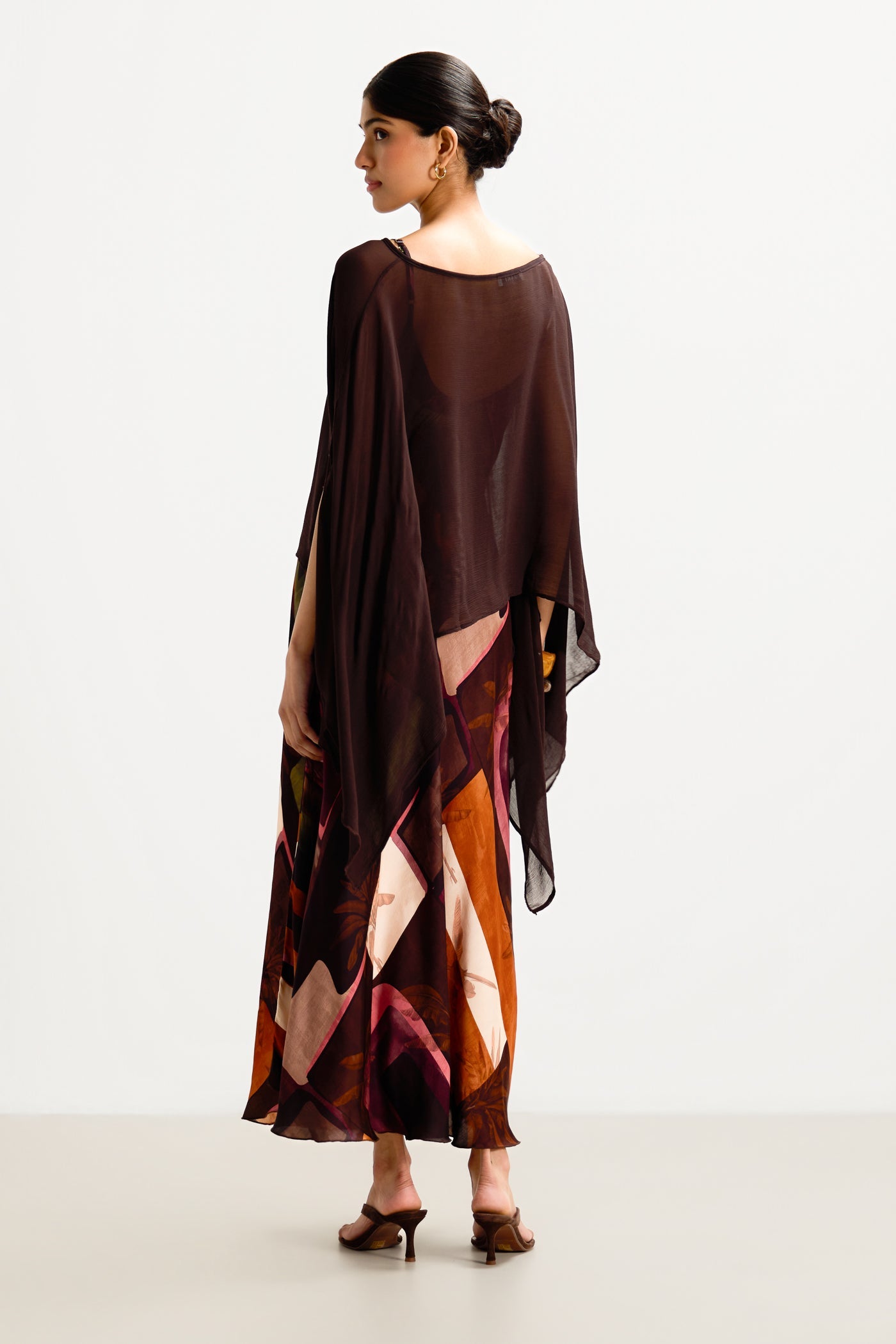 Anne Slip Dress | Sunset Geo