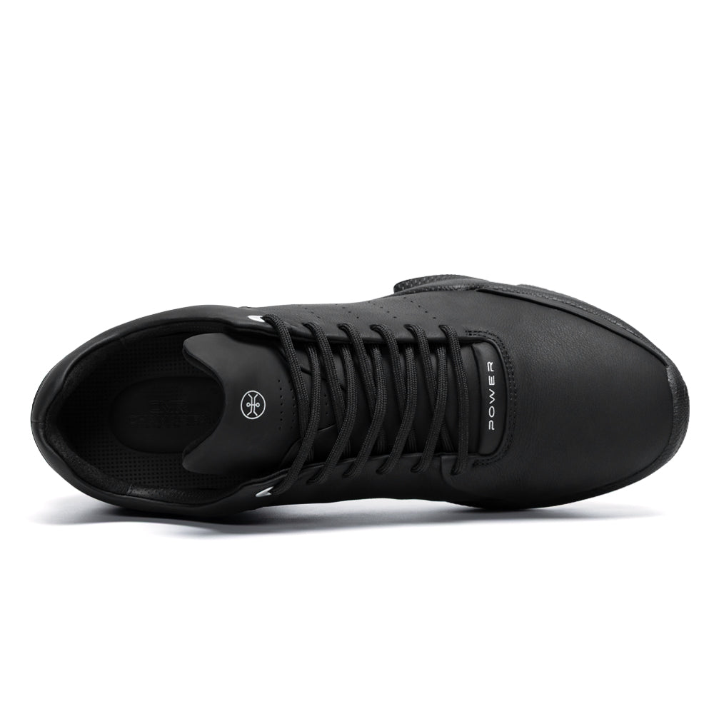 7CM / 2.76 Inches CMR CHAMARIPA Hiking Height Increasing Shoes - Black Outdoor Sneakers