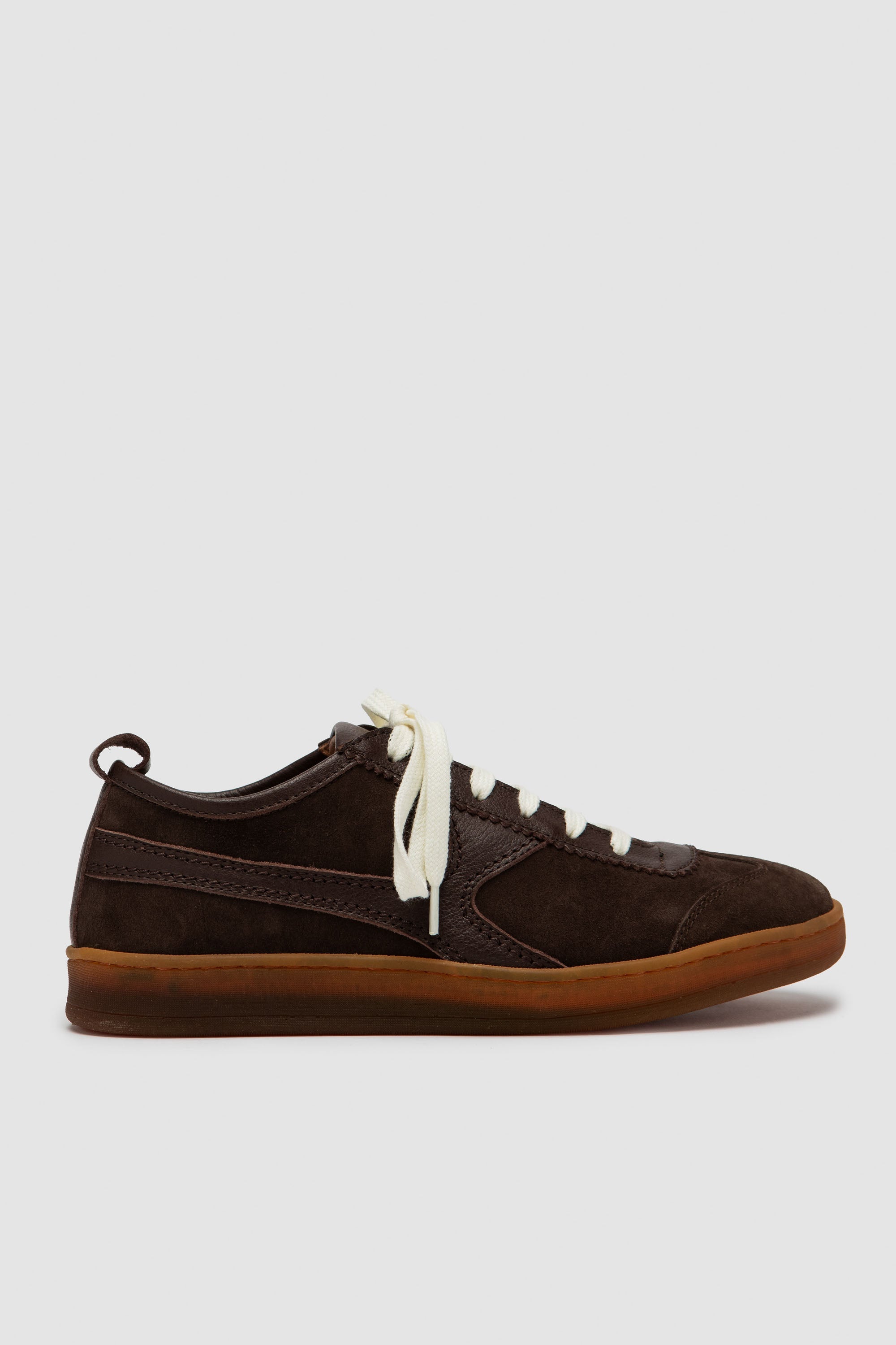 LISETTA Dark Brown Suede