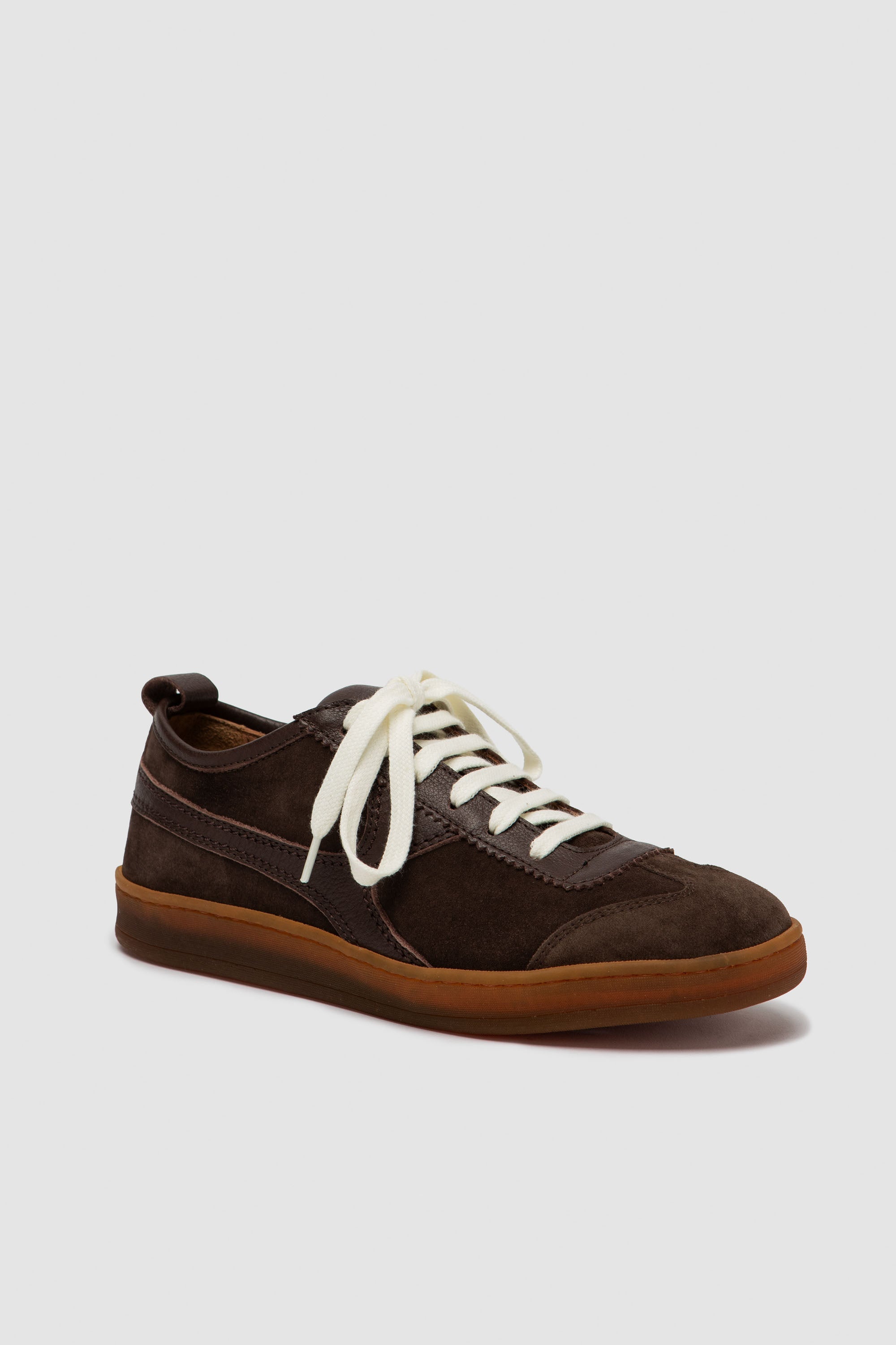 LISETTA Dark Brown Suede