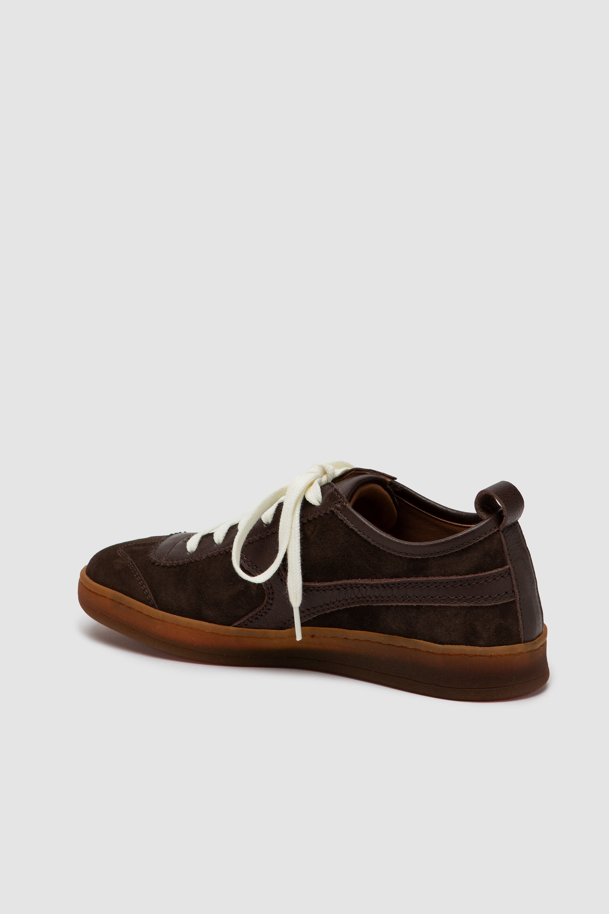 LISETTA Dark Brown Suede