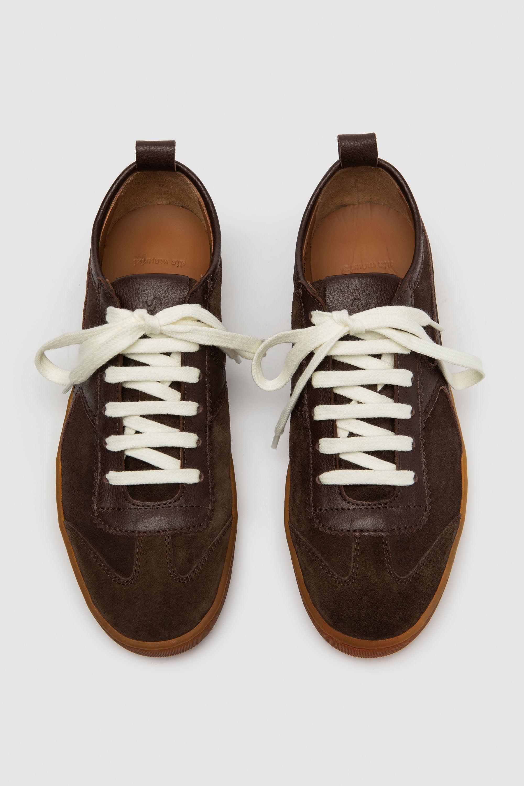 LISETTA Dark Brown Suede