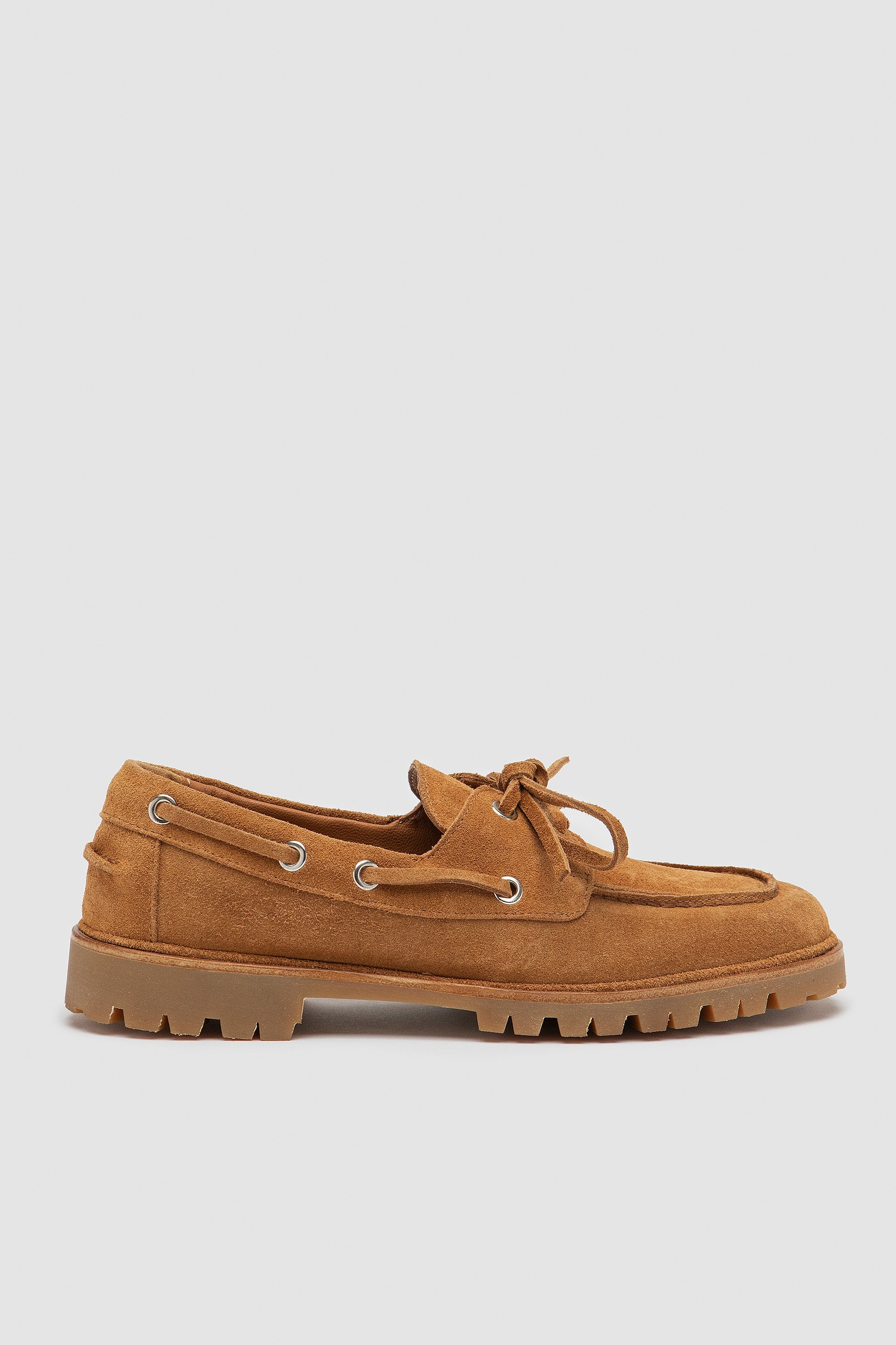MARY G. LIGHT BROWN SUEDE
