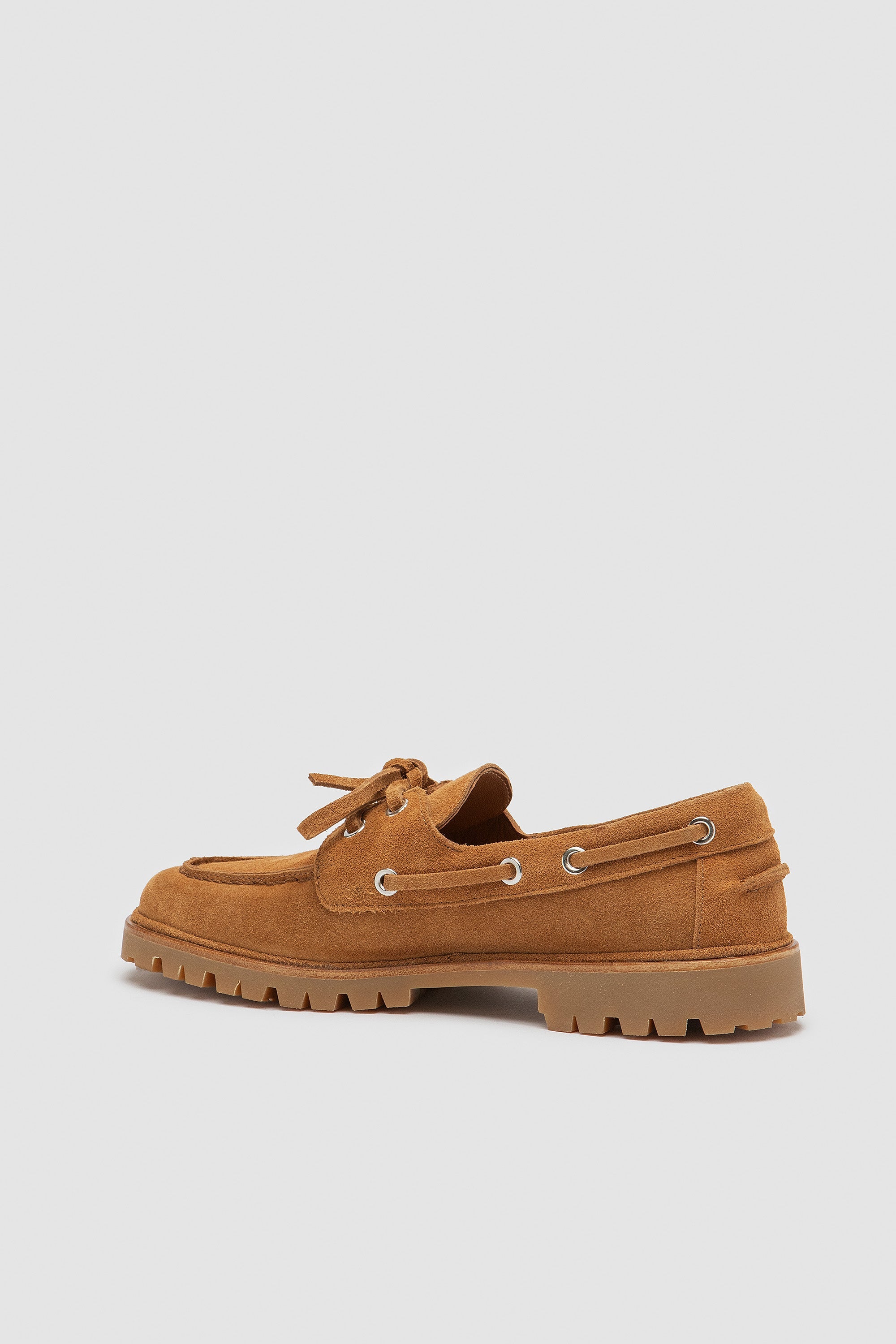 MARY G. LIGHT BROWN SUEDE