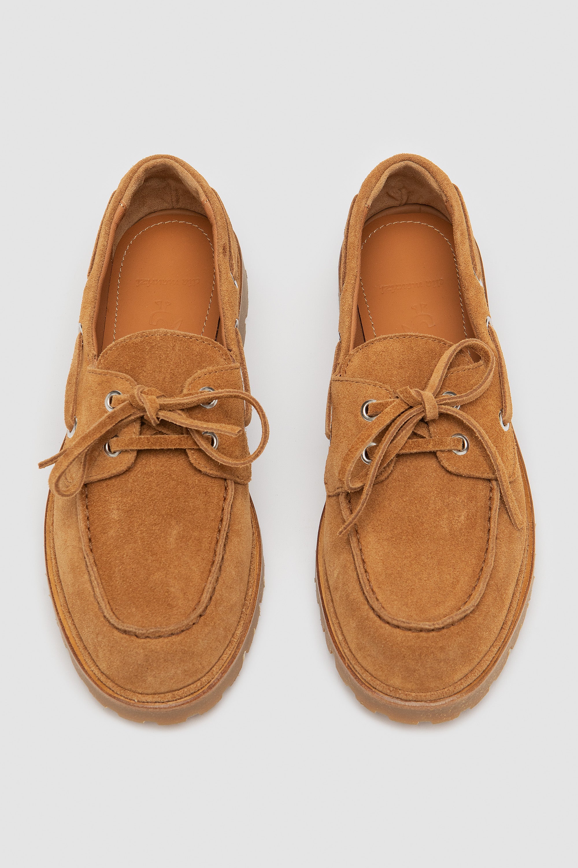 MARY G. LIGHT BROWN SUEDE