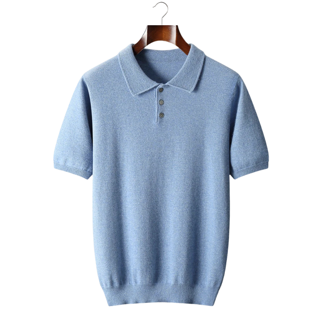 CASHMERE CLASSIC POLO SHIRT