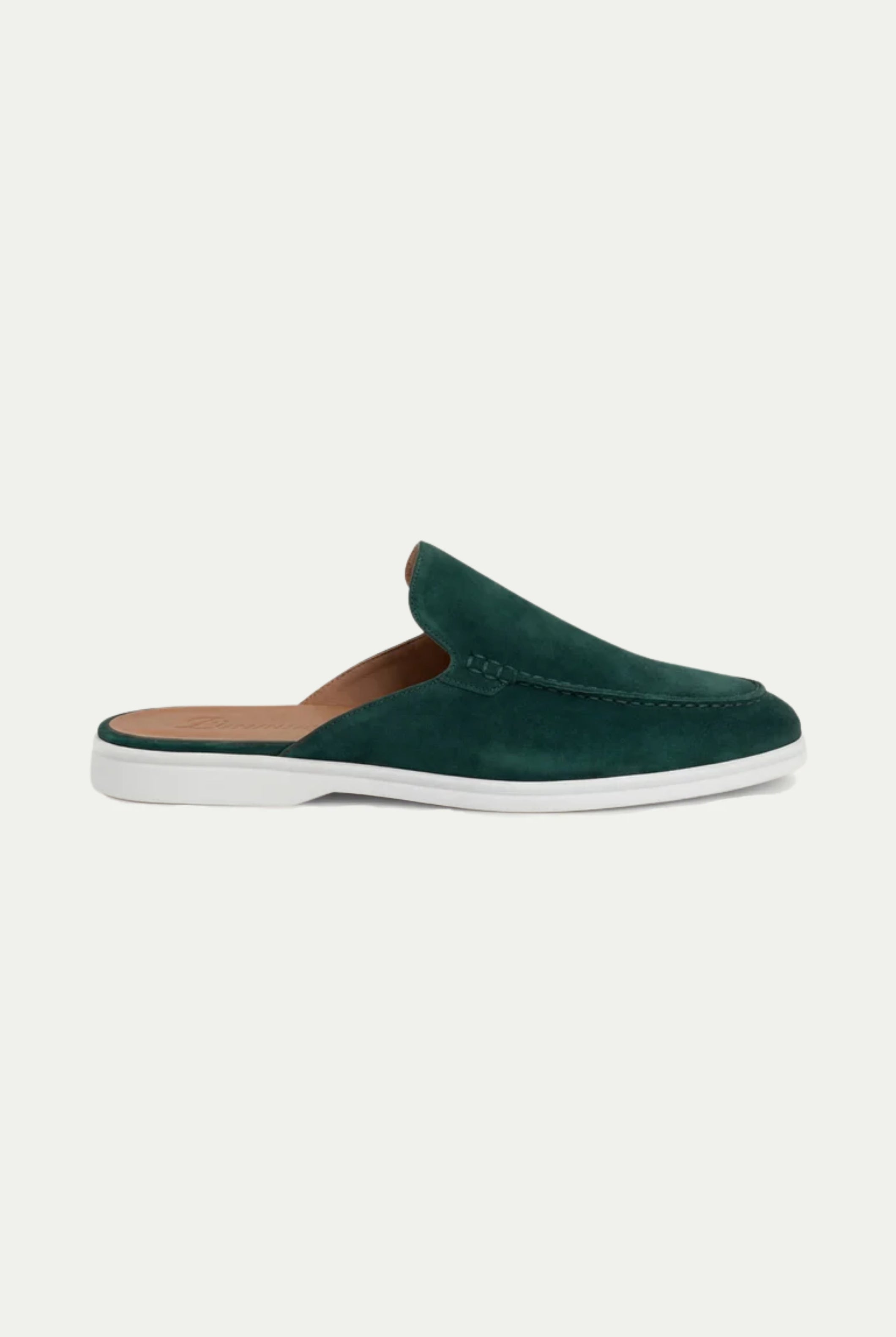 Yacht Suède Mule Forest Green