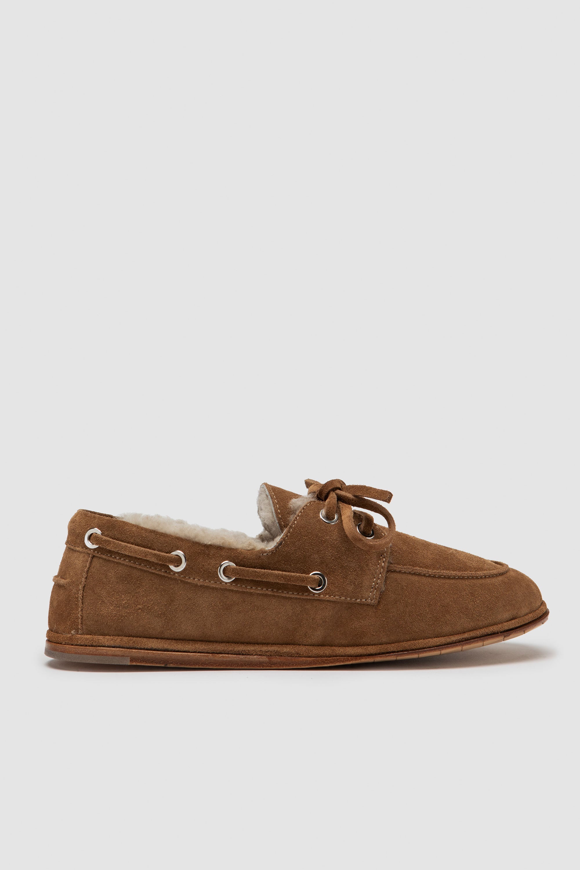 POLLY Brown SHEARLING