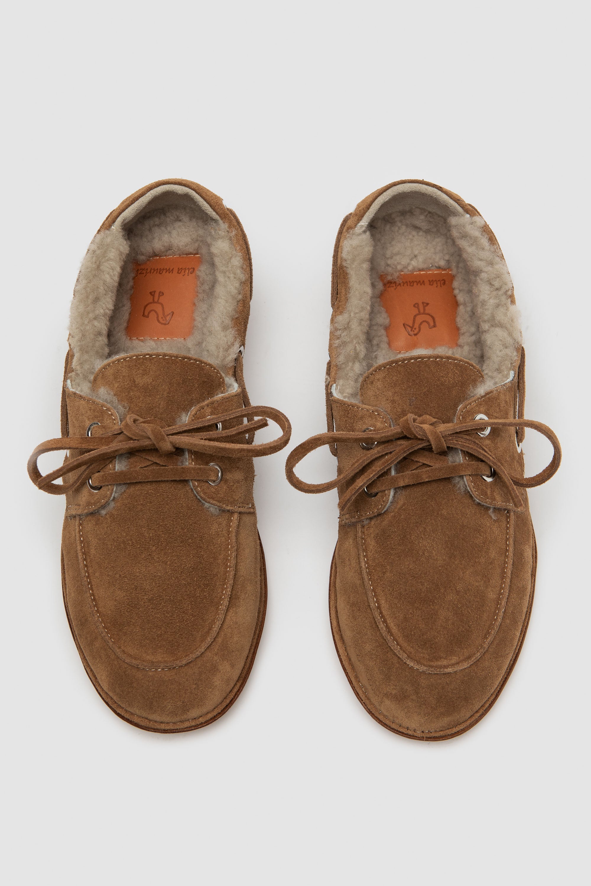 POLLY Brown SHEARLING