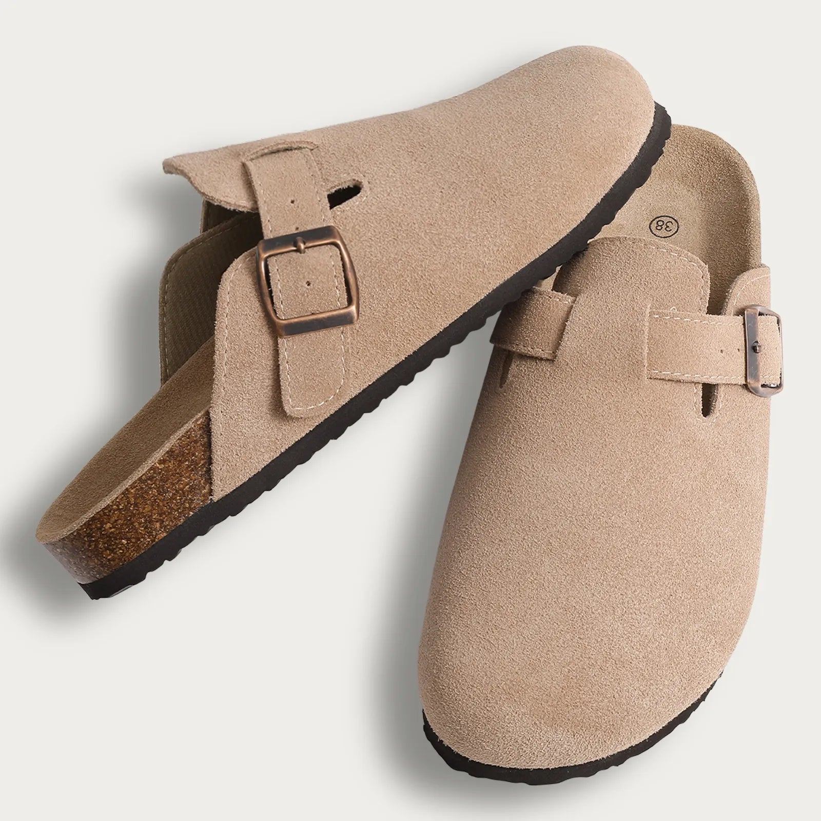 Cavallo Suede Clogs