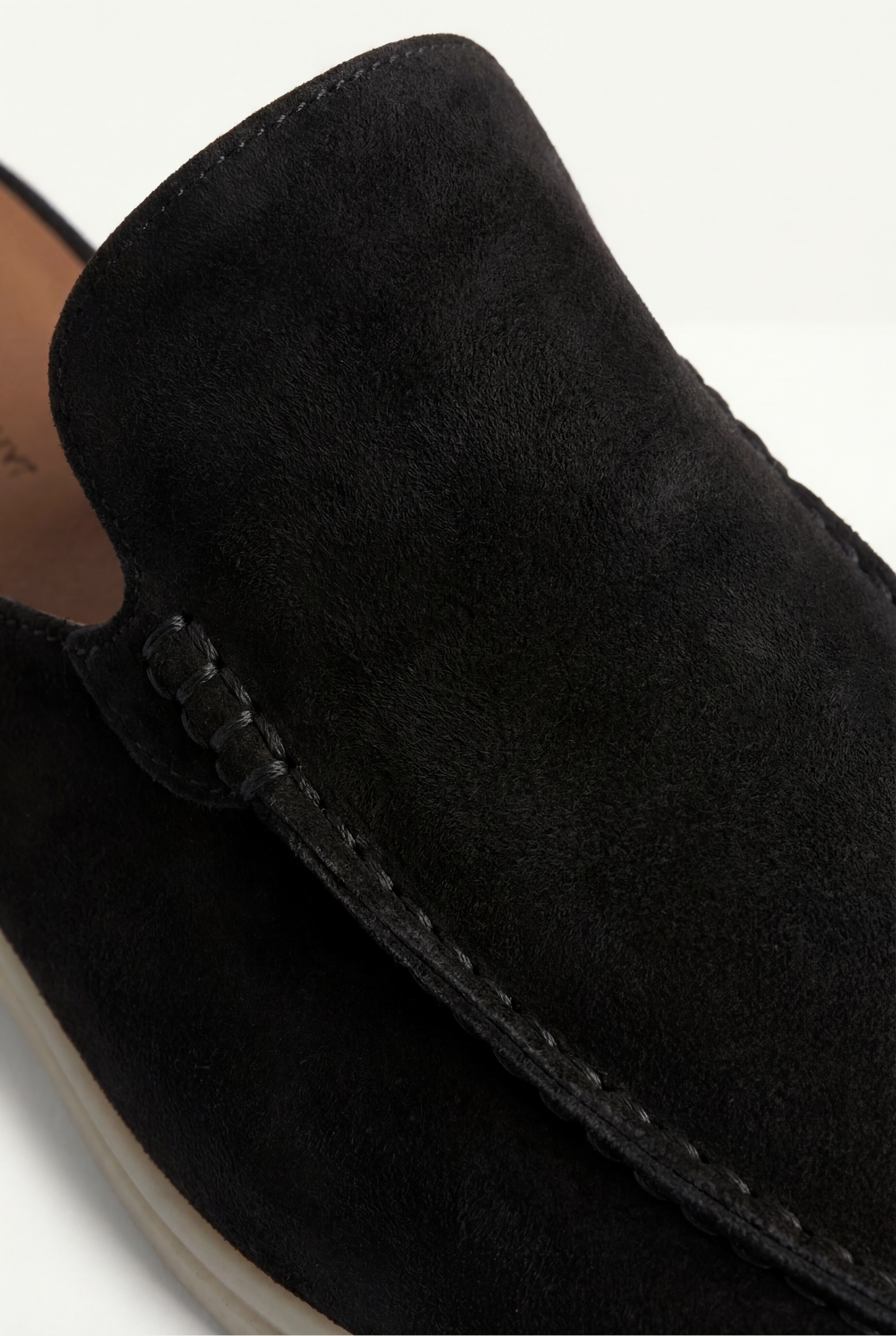 Yacht Suede Mule Black