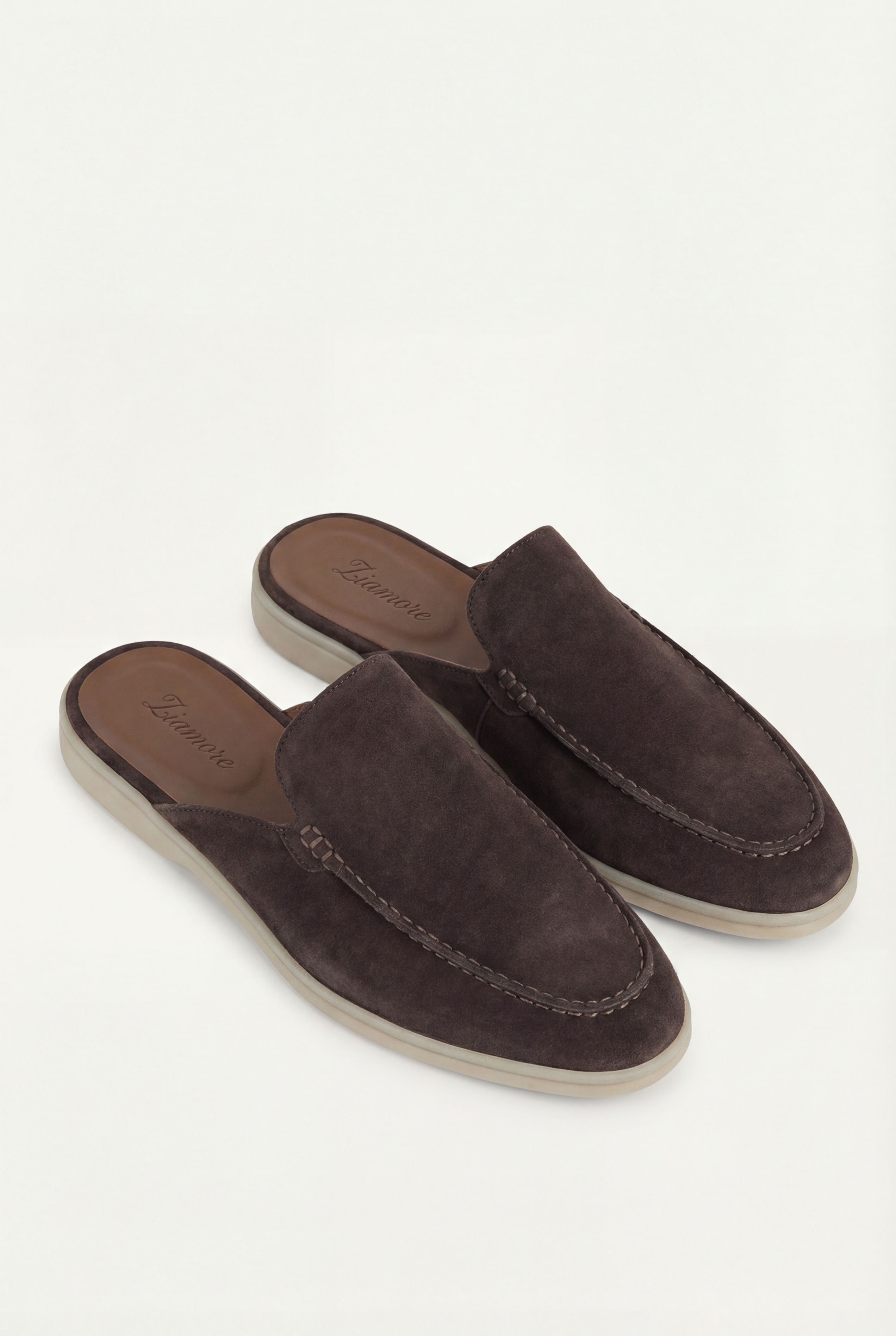 Yacht Suede Mule Brown