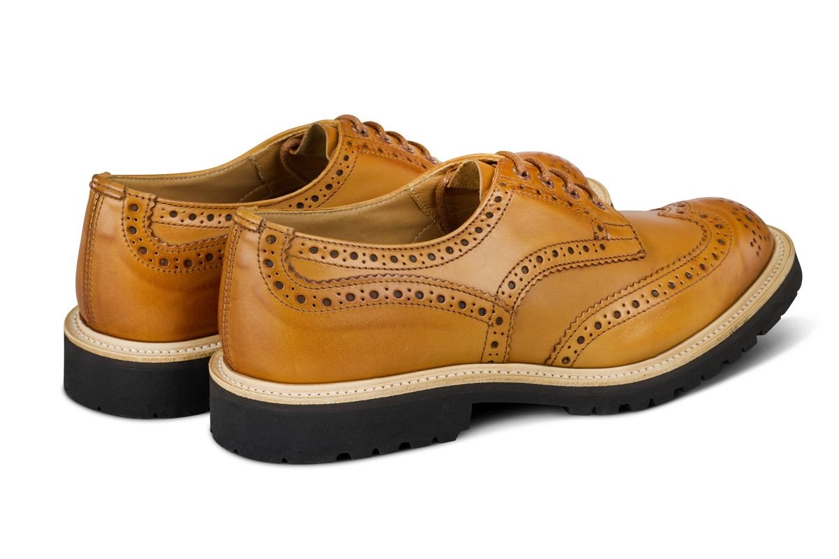 Bourton Country Shoe - 1001 Burnished (Natural Welt)