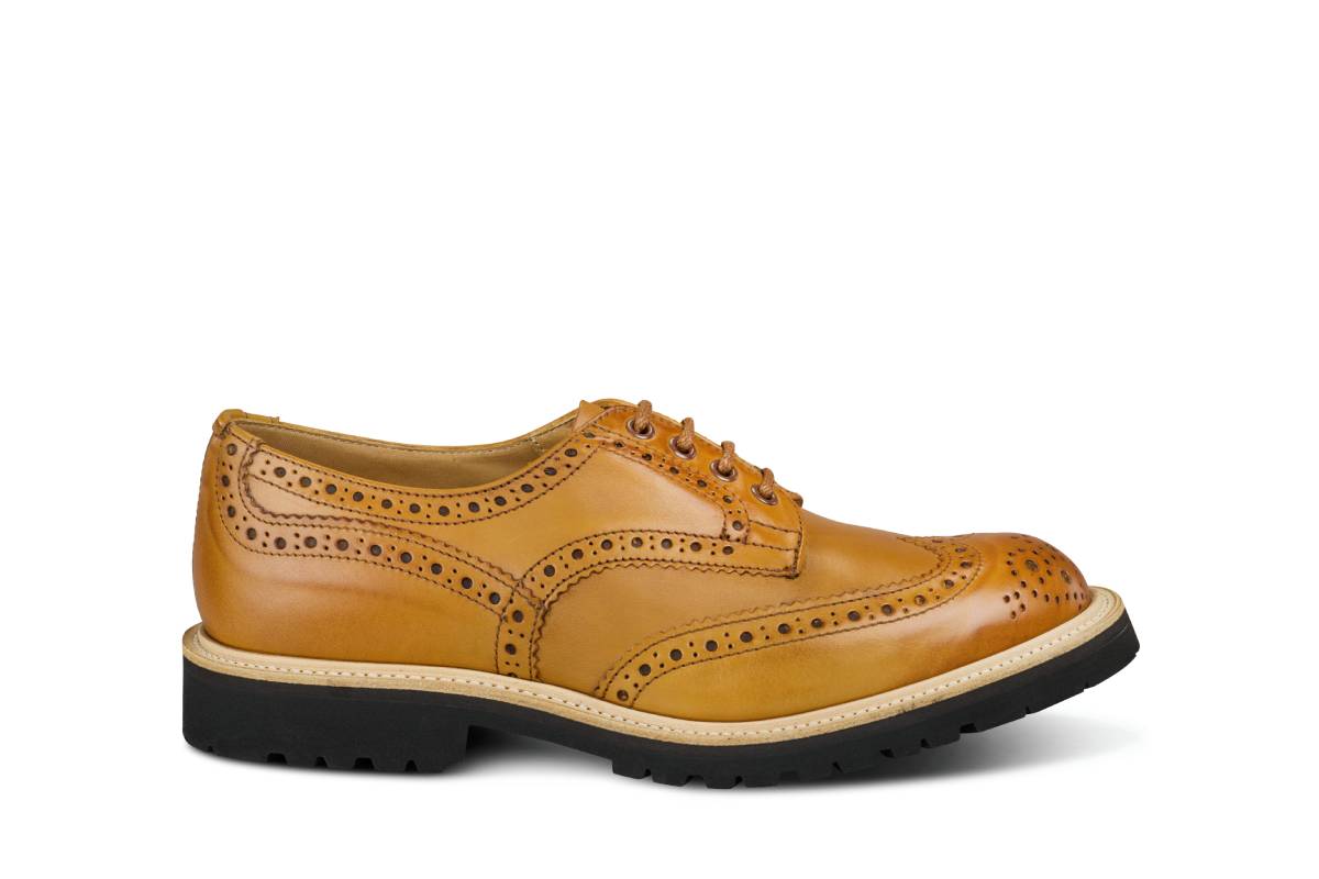 Bourton Country Shoe - 1001 Burnished (Natural Welt)