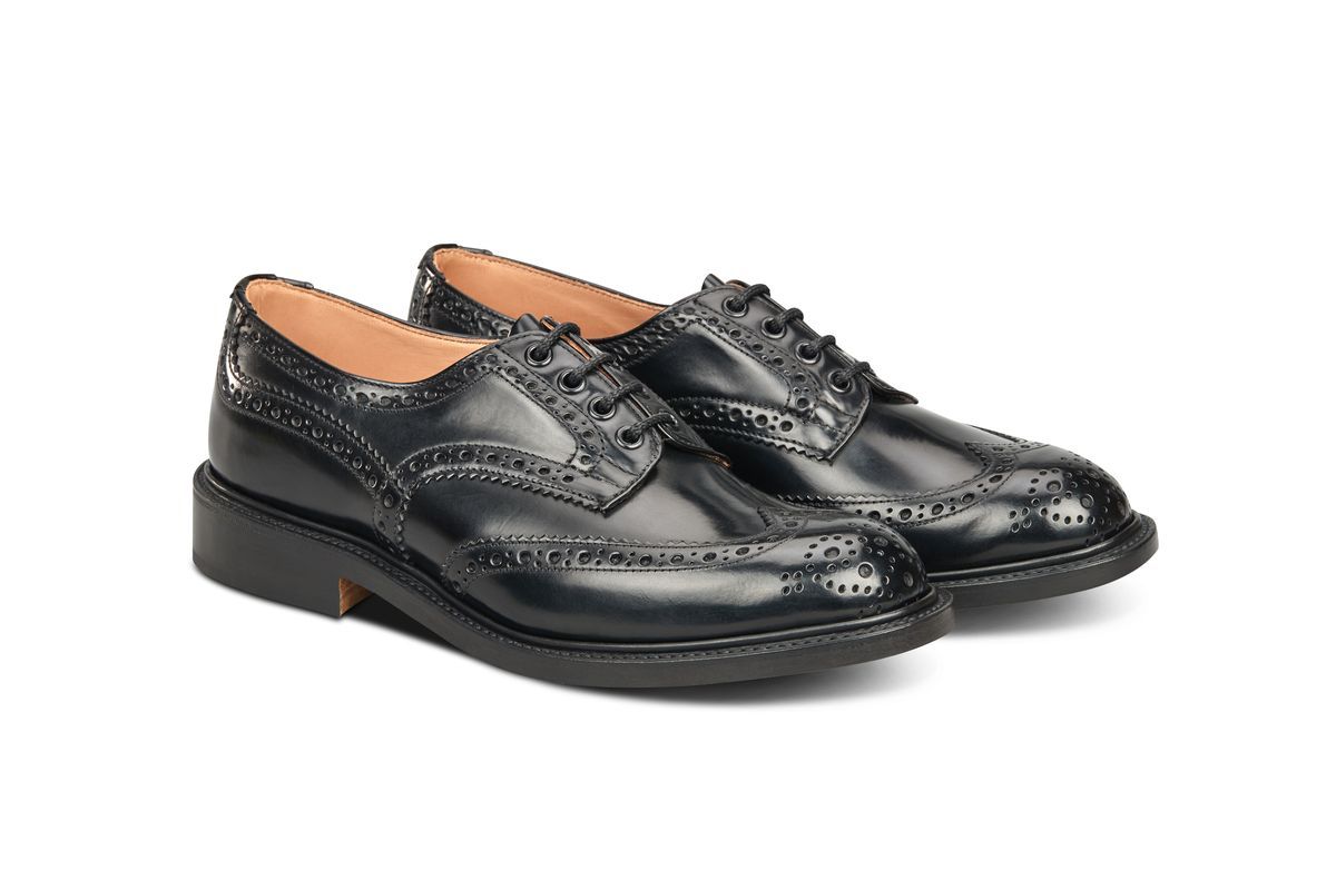 Bourton Country Shoe - Black Bookbinder