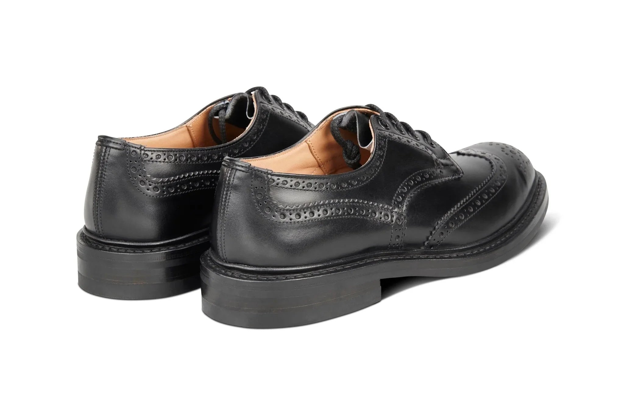 BOURTON COUNTRY SHOE - Black Calf (6 Fitting)