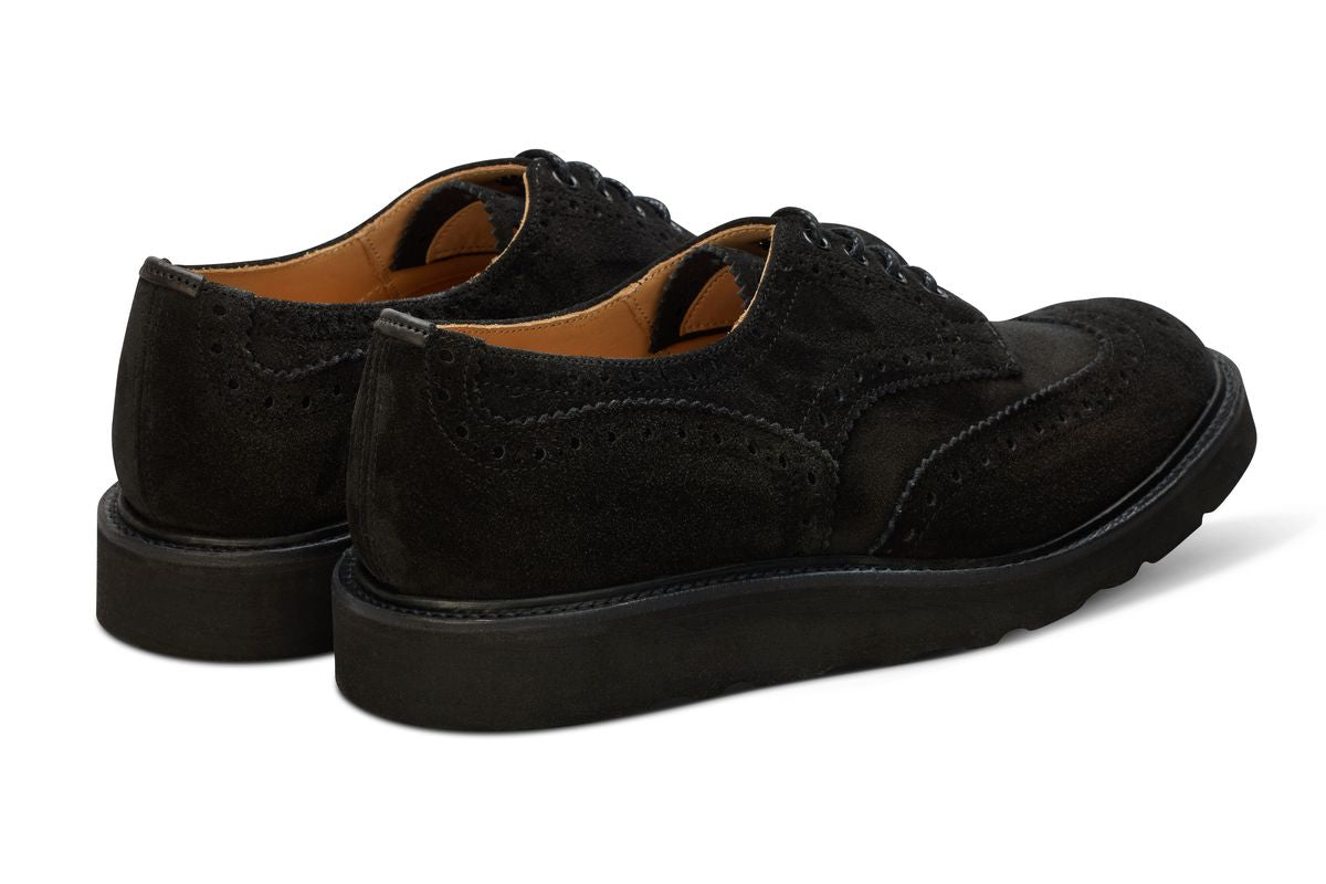 Bourton Country Shoe - Black Castorino