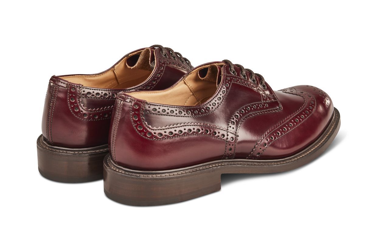 Bourton Country Shoe - Burgundy Bookbinder