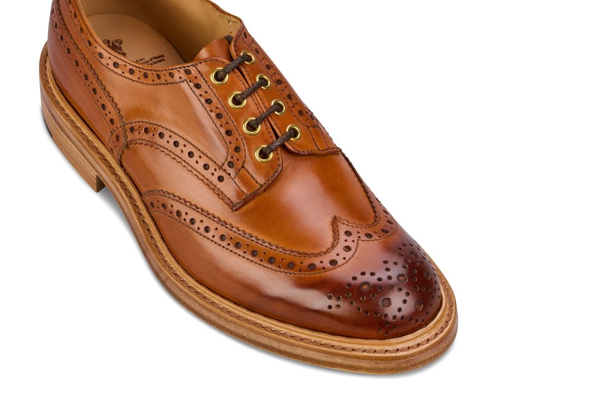 Bourton Country Shoe - Chestnut Burnished