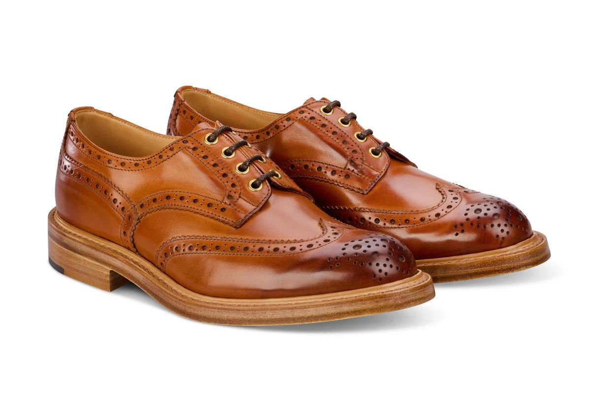 Bourton Country Shoe - Chestnut Burnished