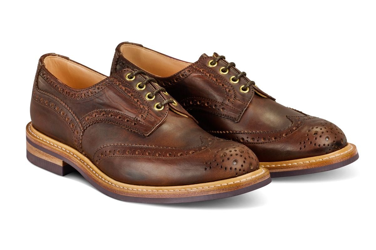 Bourton Country Shoe -  Nut Brown Horween (Tricker's Exclusive)