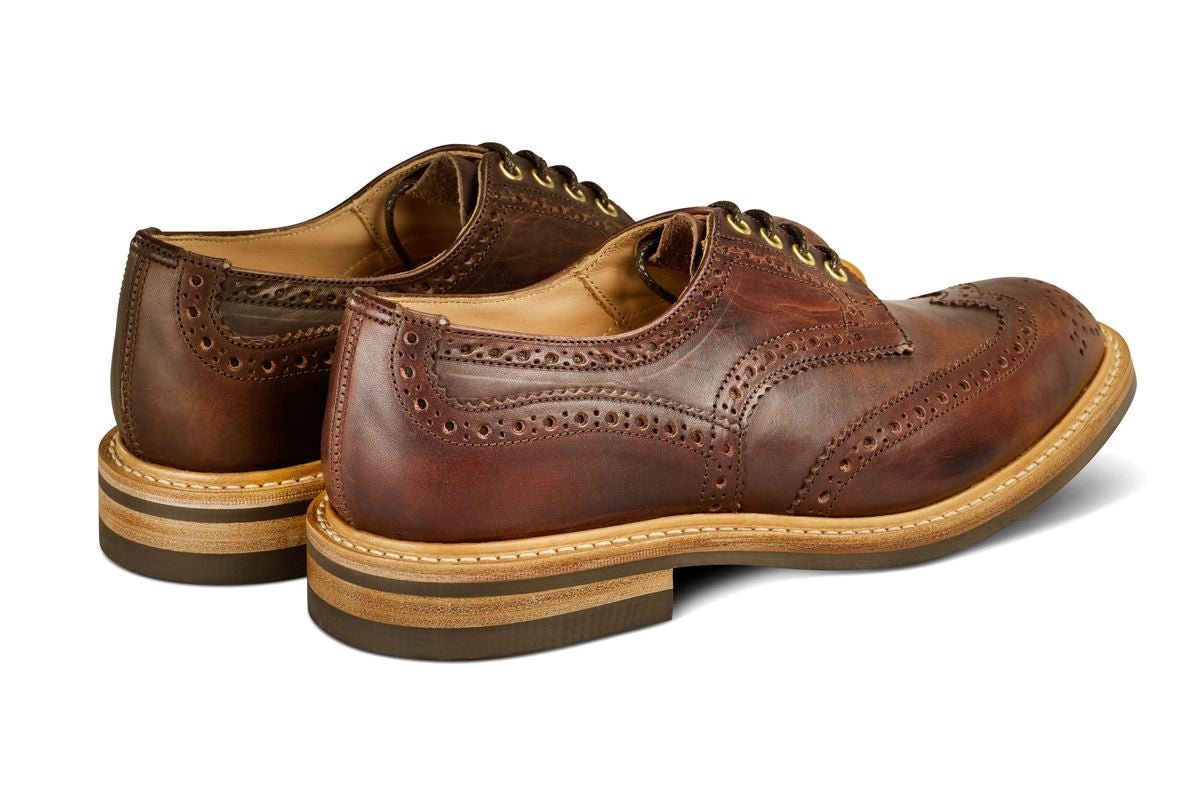 Bourton Country Shoe -  Nut Brown Horween (Tricker's Exclusive)
