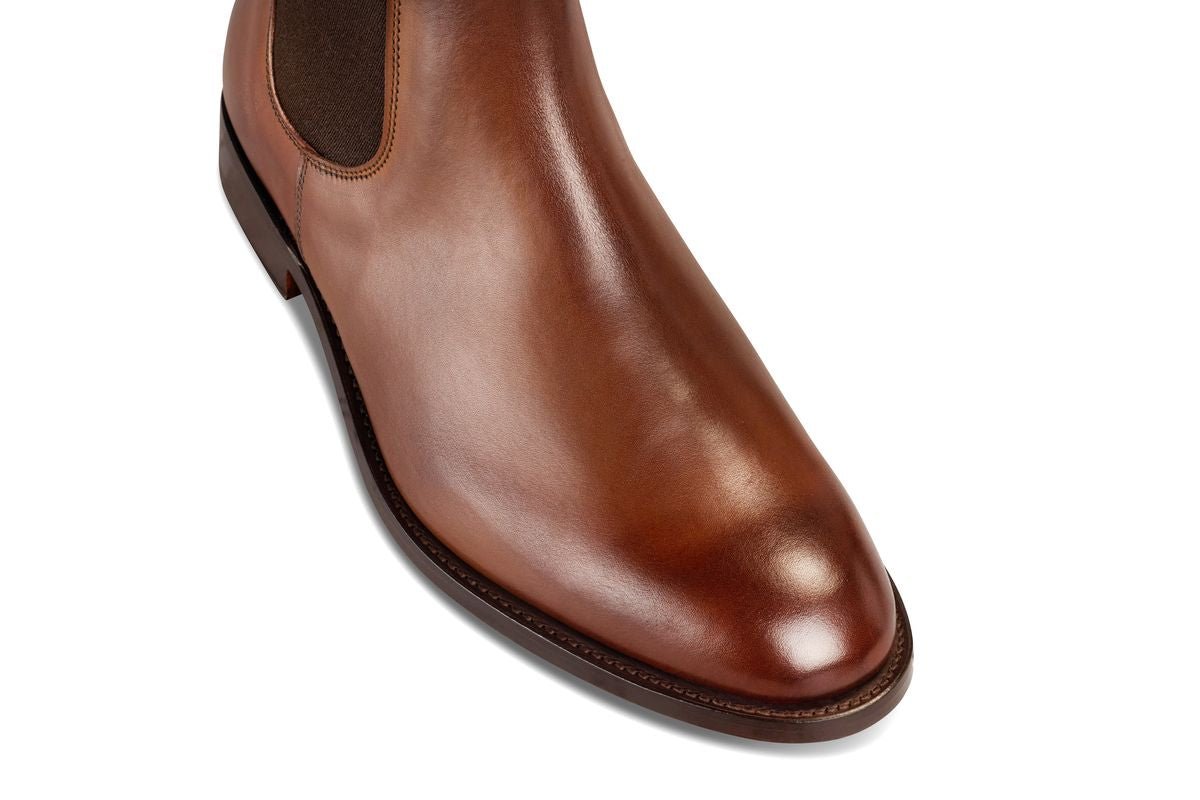 Brighton Chelsea Boot - Coffee Burnished