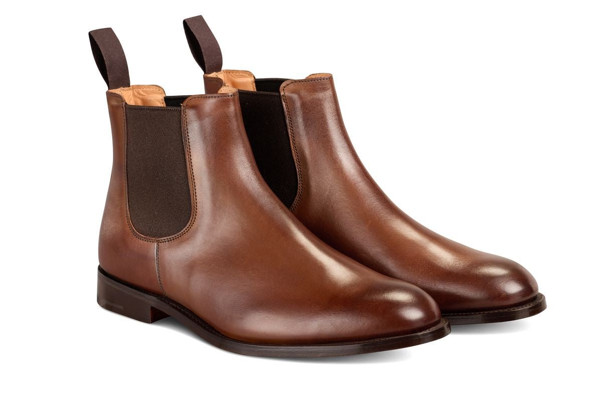 Brighton Chelsea Boot - Coffee Burnished