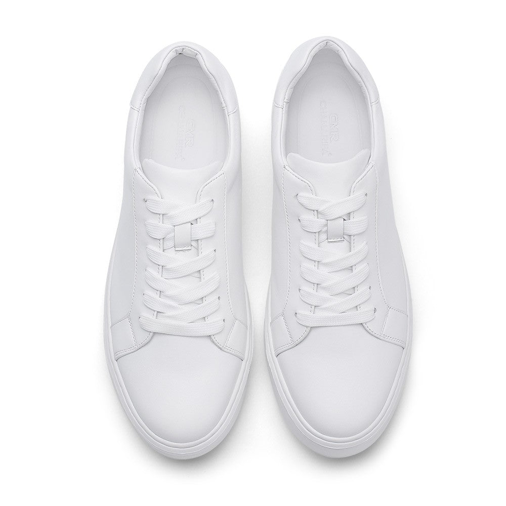 7 CM/2.76 InchesCMR CHAMARIPA Elevator Sneakers - Casual Men's White Sneakers