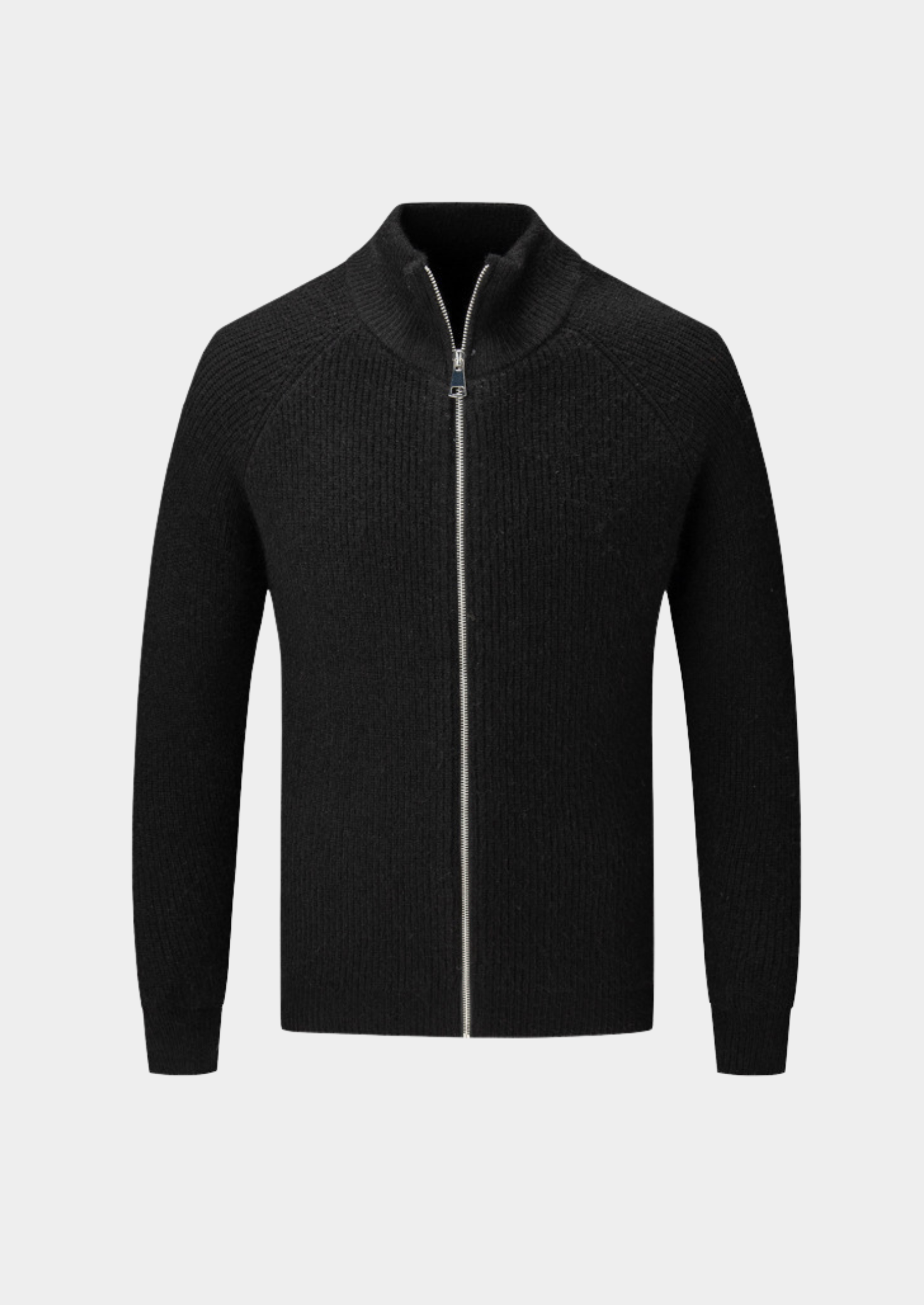 Cavallo 100% Wool Zip Cardigan
