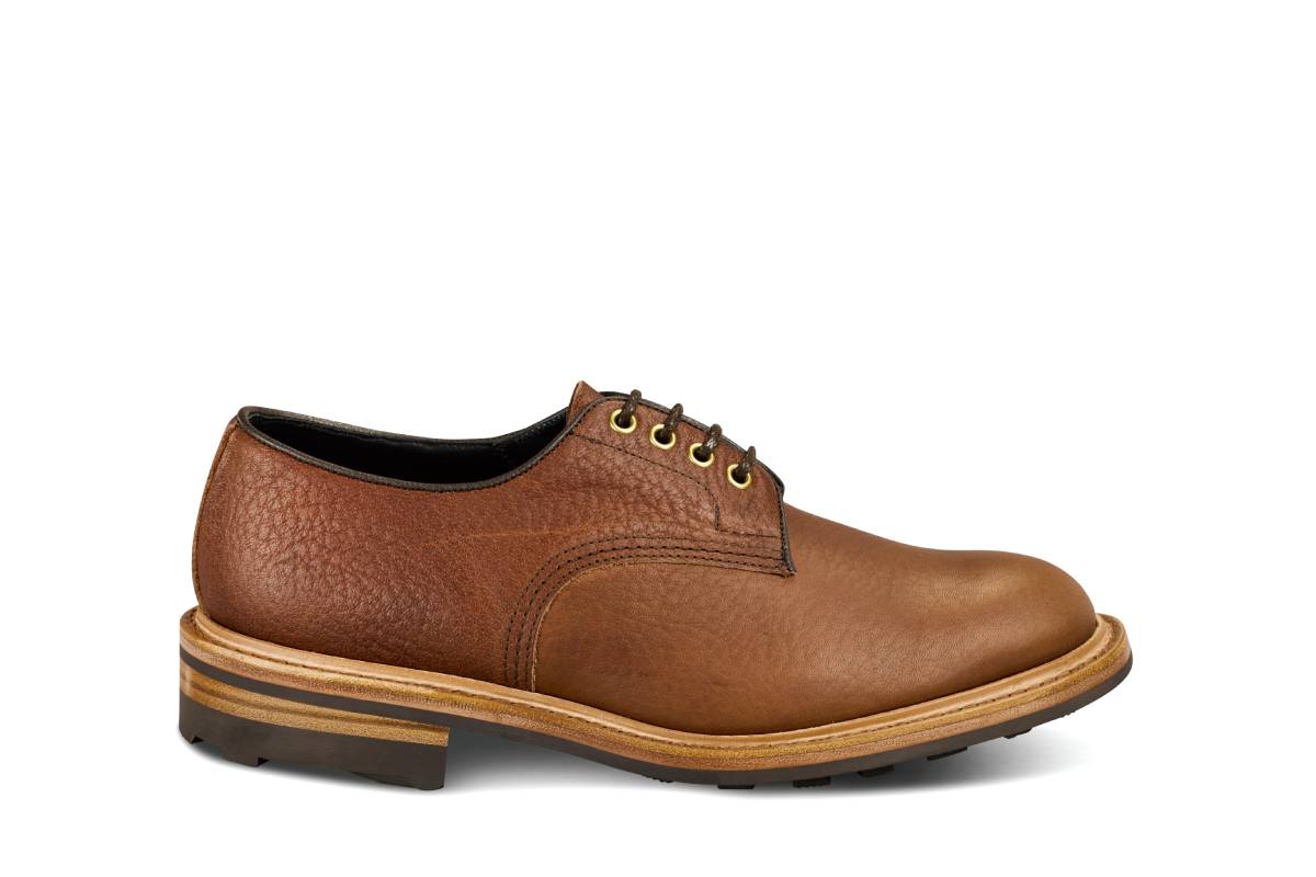 Daniel Tramping Shoe - Brown Buffalo (Tricker's Exclusive)