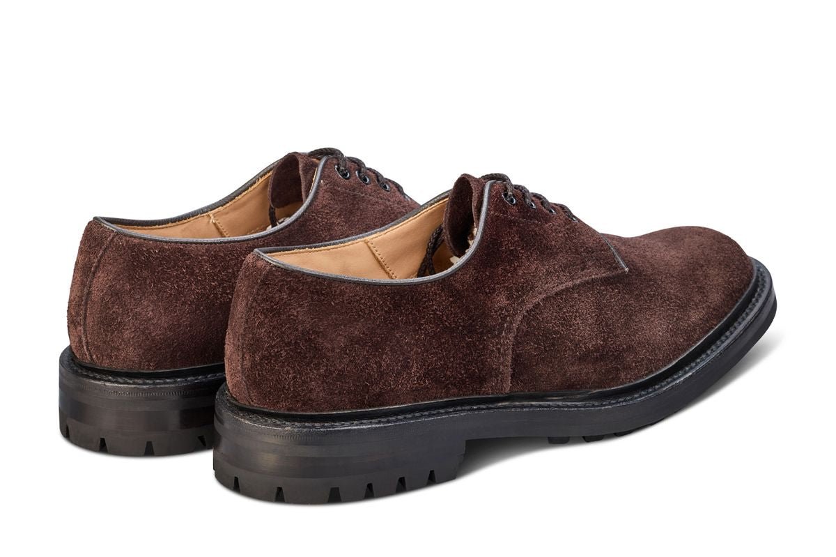 Daniel Tramping Shoe - Charcoal Hairy Suede
