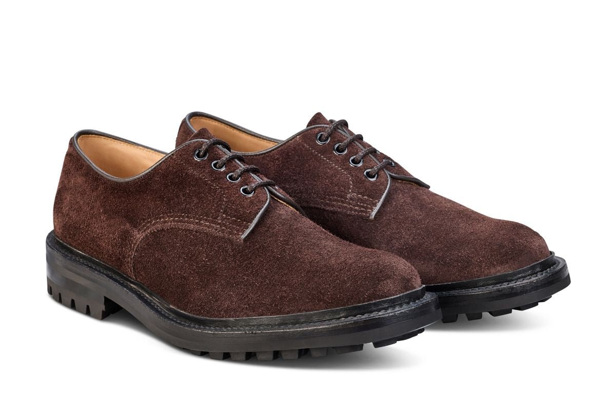 Daniel Tramping Shoe - Charcoal Hairy Suede