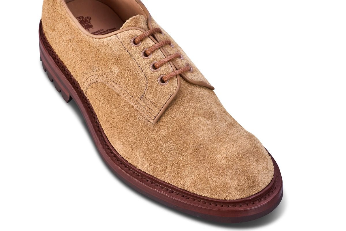 Daniel Tramping Shoe - Tan Hairy Suede