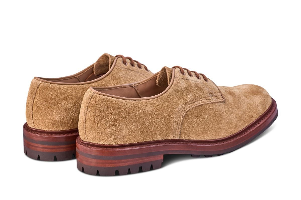 Daniel Tramping Shoe - Tan Hairy Suede
