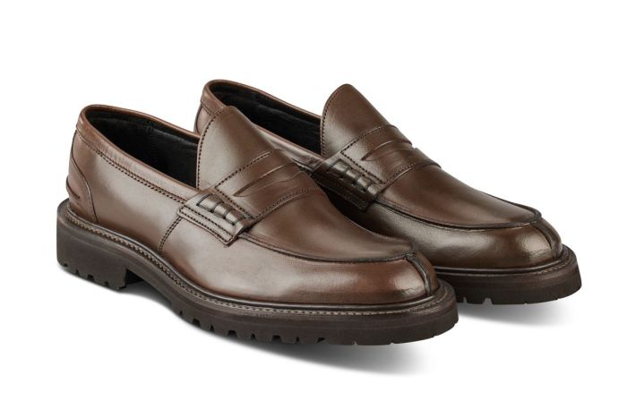 Eva Penny Loafer - Espresso Burnished